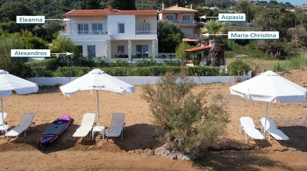 Alekos Beach Houses-Alekos Beach Complex Ликсури Экстерьер фото